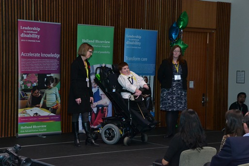 Bob McKay, Kimberlea Jones-Galley, and Alanna Rudzik giving their presentation